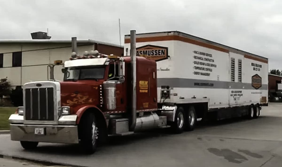 250 HP Mobile Boiler Room